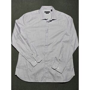 John Varvatos Signature‎ Tailored Slim Fit Long Sleeve Large Button Up Shirt